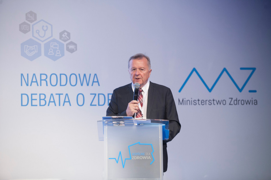 Prof. Paweł Górski, przewodniczący Rady Społecznej debaty "Wspólnie dla zdrowia"; FOT. PTWP Prof. Paweł Górski: musimy opisać zarządzanie systemem ochrony zdrowia