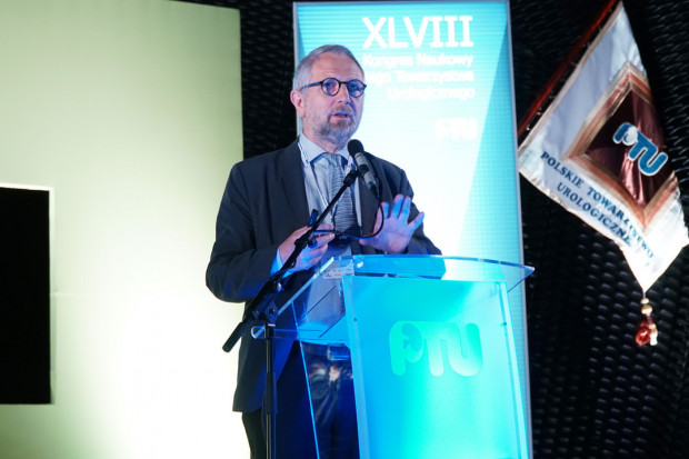 Jednym z licznych zagranicznych gości 48. Kongresu PTU był prof. Philip van Kerrebroeck z Holandii; FOT. PTWP Katowice: 48. Kongres Naukowy PTU zwieńczyły mocne międzynarodowe akcenty