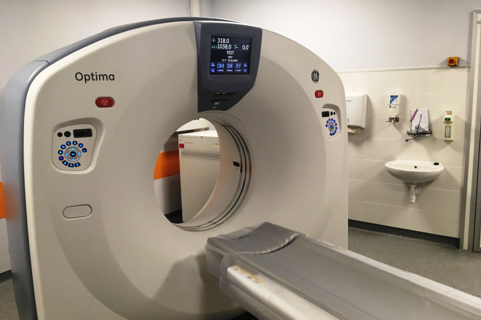 Tomograf; FOT. Materiały prasowe (zdjęcie ilustracyjne) Resort zdrowia: projekt rozporządzenia ws. informacji w Krajowej Bazie Urządzeń Radiologicznych