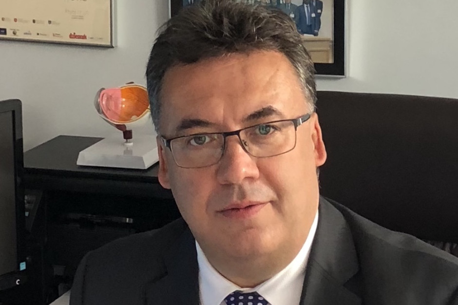 Europejskim Centrum Innowacyjnych Terapii Plamki pokieruje prof. Robert Rejdak. Fot. Archiwum Lublin: dzięki współpracy ze Szwajcarami zaoferują nowoczesne metody leczenia chorób oczu