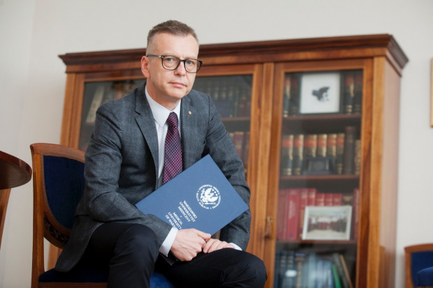 Prof. Mirosław Wielgoś, rektor Warszawskiego Uniwersytetu Medycznego. Fot. PTWP/Paweł Pawłowski Rektor WUM: dług trzech szpitali klinicznych sięgnie miliarda złotych. Konsolidacja to konieczność