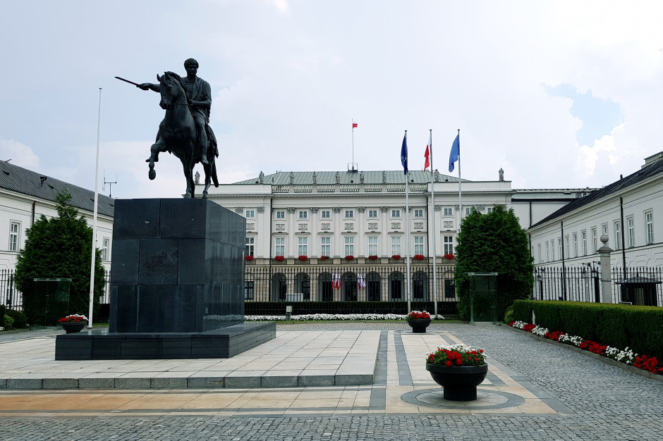 Pałac Prezydencki w Warszawie Fot. Archiwum Prezydent podpisał ustawę ws. zagrożeń związanych z zanieczyszczeniem powietrza