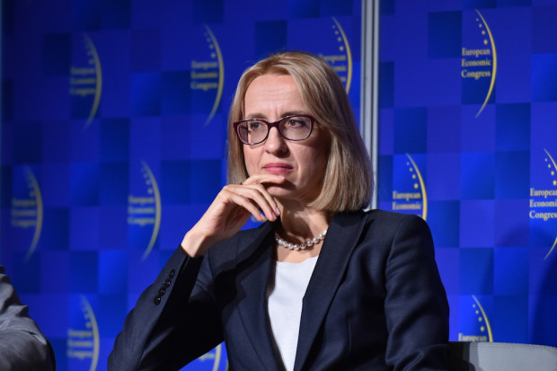 Minister finansów Teresa Czerwińska Fot. PTWP Czerwińska: w tym roku na ochronę zdrowia przekazujemy 4,86 proc. PKB