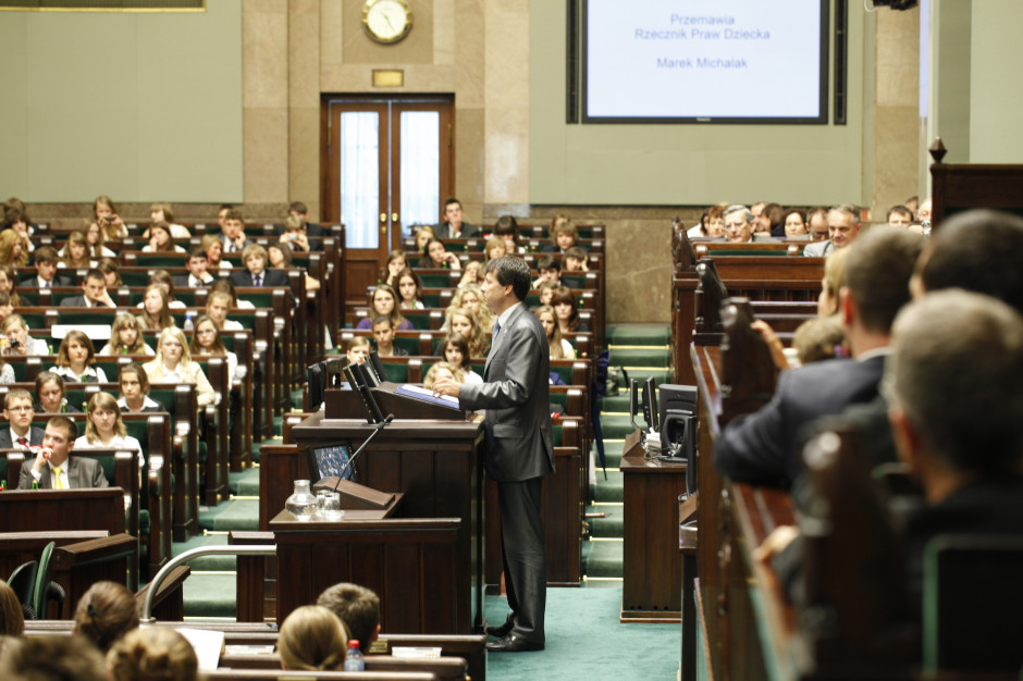 Kadencja obecnego rzecznika Marka Michalaka upłynęła w sierpniu 2018 r. Fot. archiwum CIS: ruszyła procedura naboru kandydatur na rzecznika praw dziecka