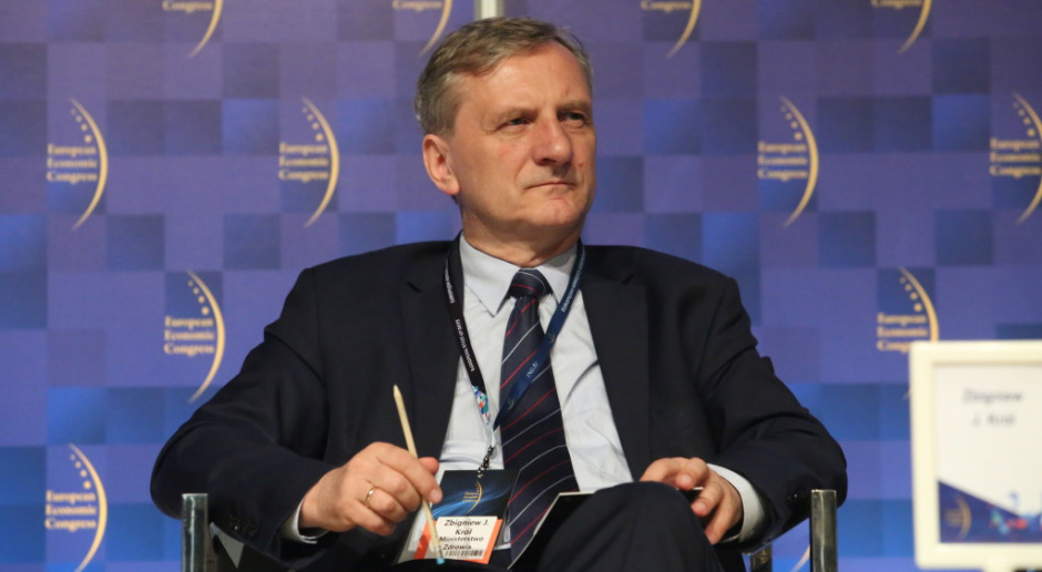Z-ca dyr. SCK MSWiA w Warszawie dr Zbigniew Król. Fot. PTWP/archiwum RZ Dlaczego szpital tymczasowy w Warszawie jest wykorzystany w tak małym stopniu?