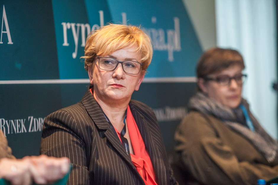 Wiceminister zdrowia Józefa Szczurek-Żelazko. Fot. Marek Misiurewicz Będzie mniejsza liczba specjalizacji, pojawią się umiejętności lekarskie
