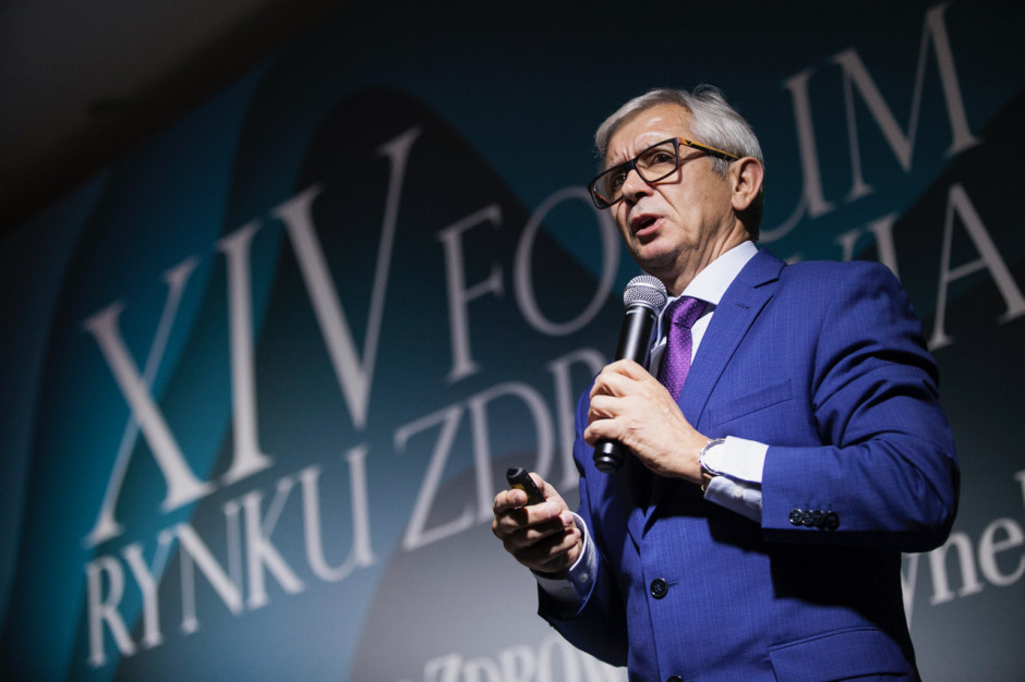 Na zdj. Marek Wójcik. Fot. PTWP Wójcik: o przyszłości całego systemu zdecydują kadry medyczne