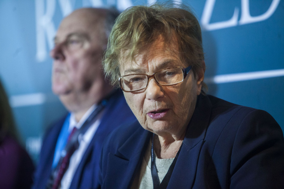 Na zdj. prof. Danuta Ryglewicz Fot. PTWP Prof. Ryglewicz: problemem jest rozdrobnienie ośrodków leczących chorych na SM