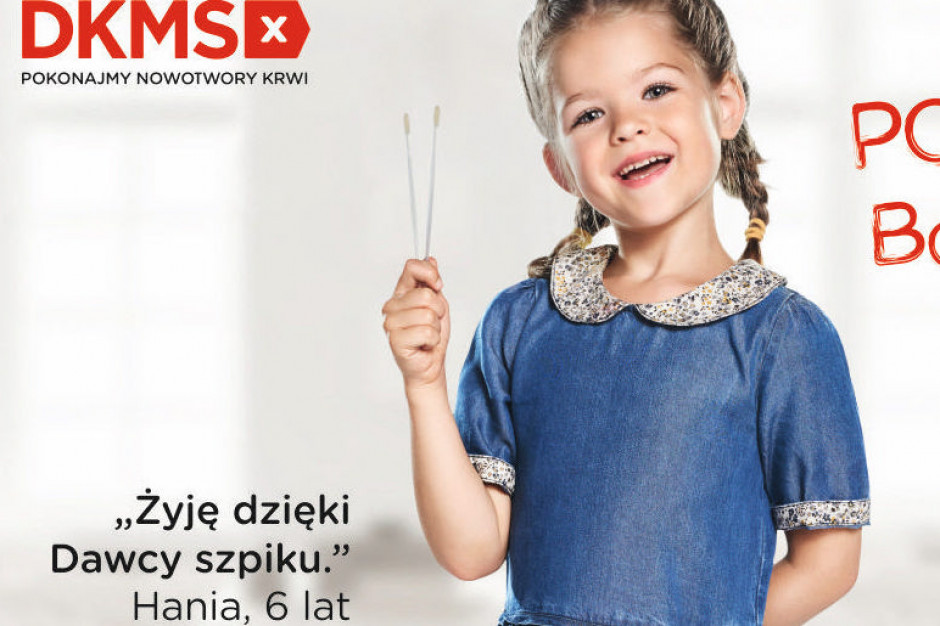 Fot. mat. prasowe/DKMS DKMS - już od 10 lat tworzą bank dawców szpiku