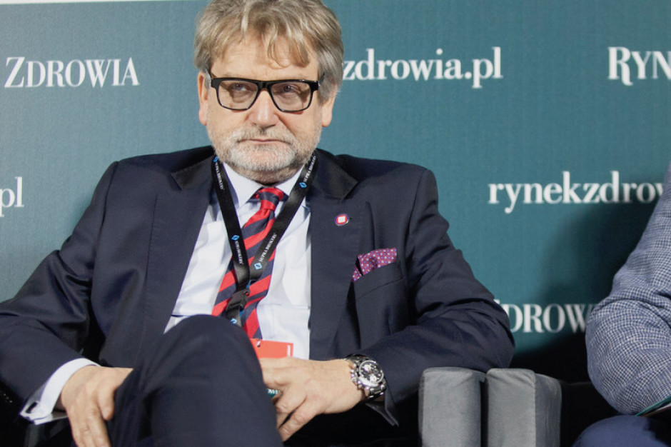 Szef GIS Jarosław Pinkas. Fot. PTWP Jarosław Pinkas o zapowiedzi podwyżek dla pracowników Państwowej Inspekcji Sanitarnej