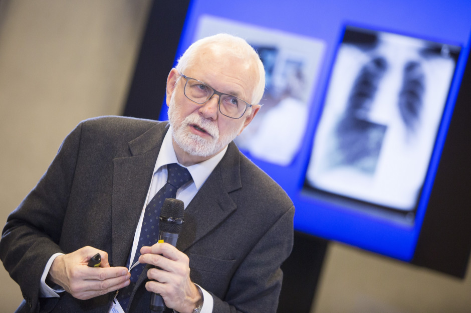 Prof. Andrzej Urbanik, prezes Polskiego Lekarskiego Towarzystwa Radiologicznego. Fot. PTWP Wystraszony pacjent nie będzie dobrze współpracował z radiologiem. Edukujmy