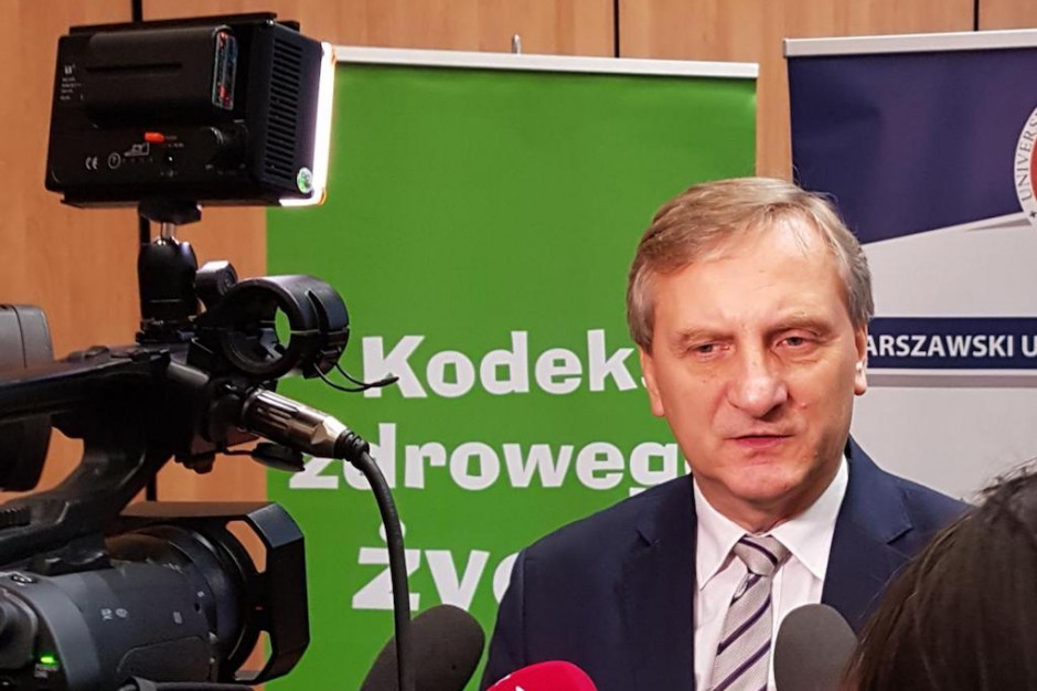 Zbigniew Król, wiceminister zdrowia; FOT. MZ/Twitter Zbigniew Król: z powodu palenia co roku umiera w Polsce średniej wielkości miasto