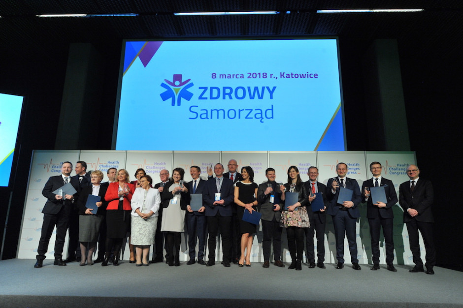 Laureaci pierwszej edycji Konkursu "Zdrowy Samorząd"; FOT. PTWP Rusza druga edycja Konkursu "Zdrowy Samorząd" - zgłoś swój udział!