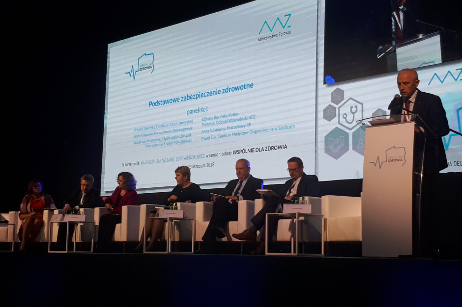 Dotychczas odbyło się sześć konferencji: w Warszawie, Krynicy-Zdroju, Łodzi, Lublinie, Gdańsku i w Białymstoku. Fot. Archiwum Ostatnia konferencja debaty ''Wspólnie dla zdrowia'' odbędzie się w Warszawie jeszcze w...