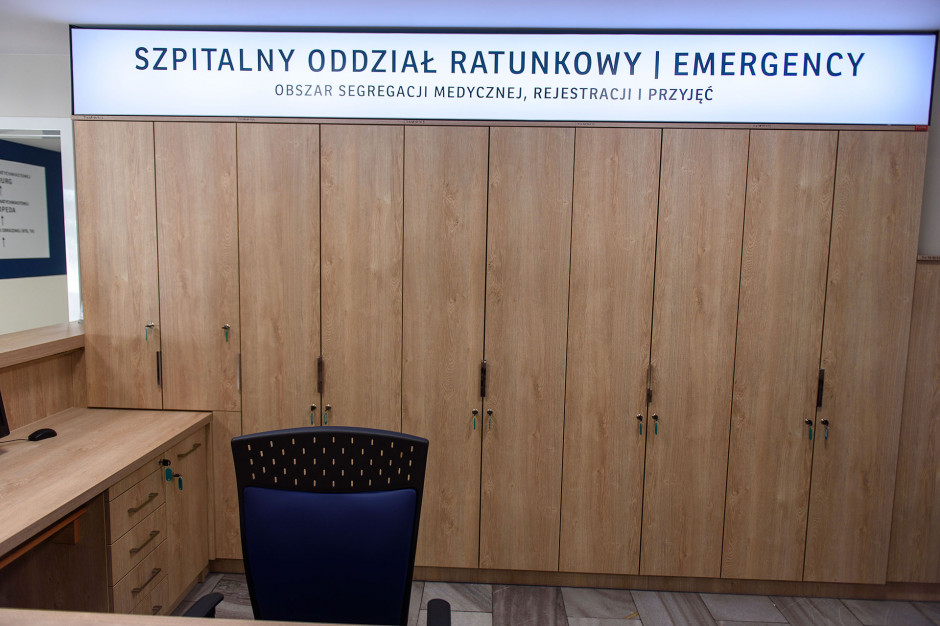 Na zdjęciu: zmodernizowany SOR w Szpitalu Wojewódzkim im. św. Łukasza SP ZOZ w Tarnowie. Fot. Archiwum MZ chce zreorganizować udzielanie świadczeń w SOR-ach