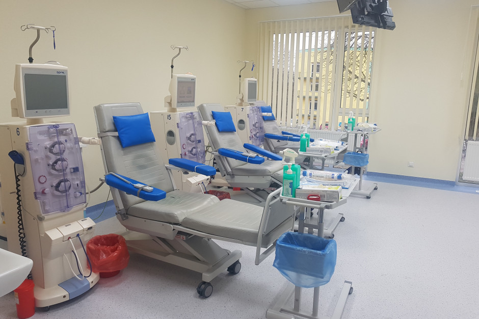 Stacja dializ w Kraśniku. Fot. Centrum Dializ Fresenius Kraśnik: nowa stacja dializ zapewni opiekę specjalistyczną 120 pacjentom