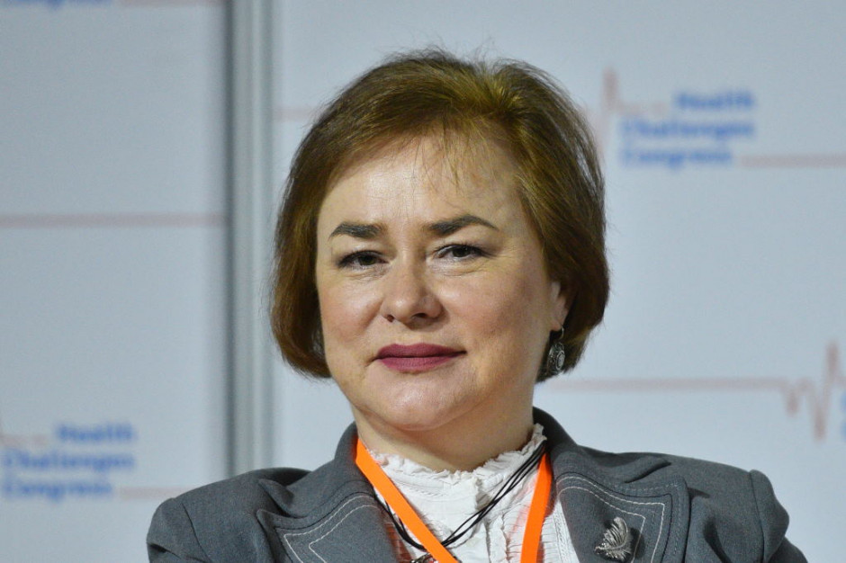 - Ustawa, która mówi, że obciążenia finansowe szpitali mają brać na swoje barki samorządy powiatowe, jest skandaliczna - mówiła posłanka Lidia Gądek. Fot. PTWP Posłanka Gądek na HCC: minister zdrowia powinien być w randze wicepremiera