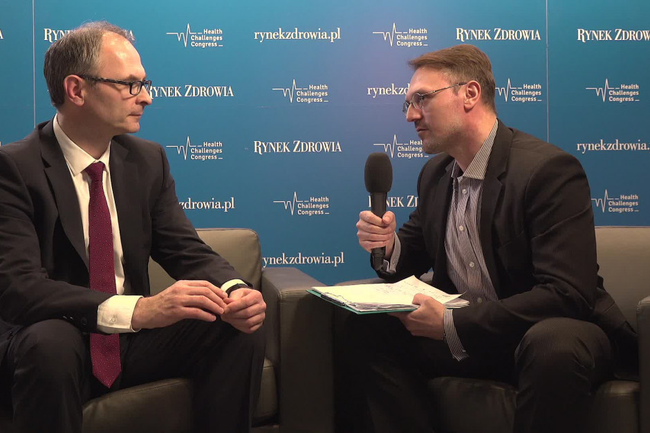 Grzegorz Maciążka, dyrektor medyczny GlaxoSmithKline Poland. Fot. PTWP Jak zdefiniować innowację w farmacji?
