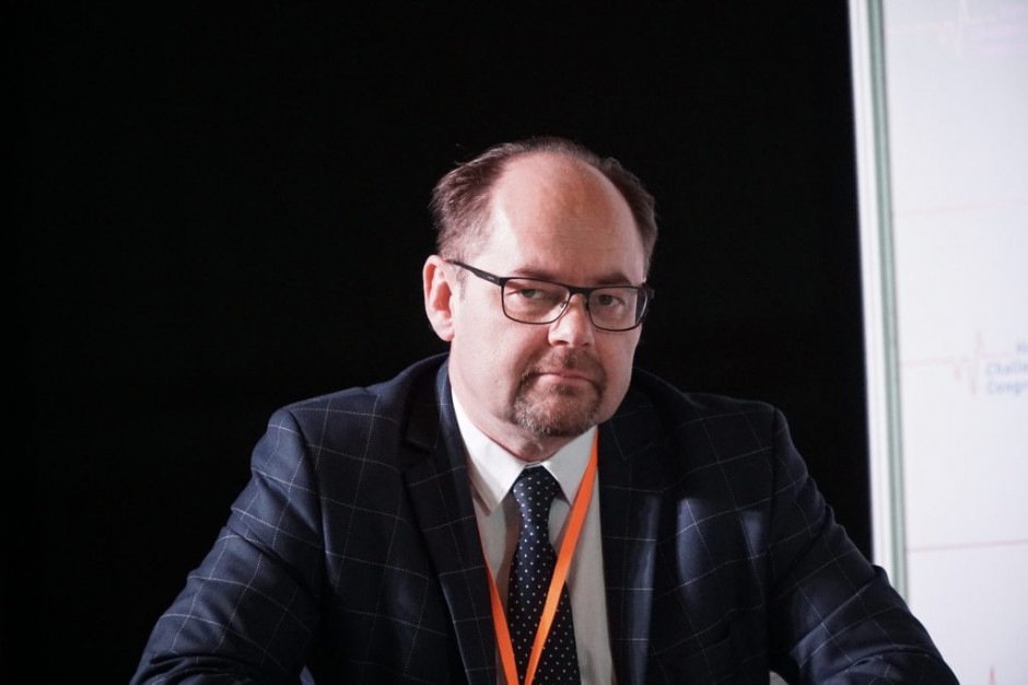 Główny autor raportu, ekspert ds. zdrowia dr Adam Kozierkiewicz. Fot. PTWP Eksperci: wkrótce program kompleksowej opieki w zakresie mukowiscydozy