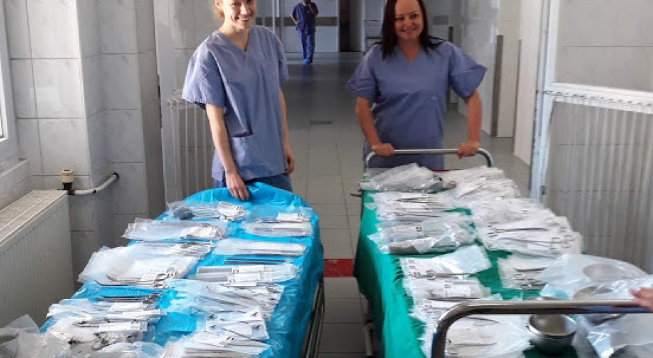 Zielona Góra: szpital otrzymał od darczyńcy narzędzia chirurgiczne dla bloku operacyjnego