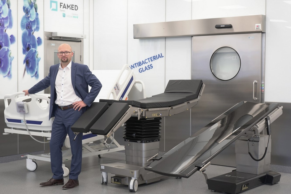 Marek Suczyk, wiceprezes Famed Żywiec. Fot. materiały prasowe Producent sprzętu medycznego nawiązał współpracę joint venture z chińską firmą