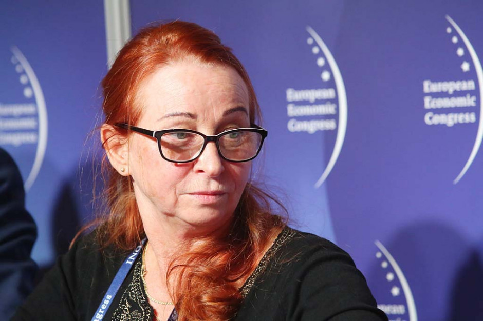 Prof. Aldona Frączkiewicz Wronka kierownik Katedry Zarządzania Publicznego i Nauk Społecznych Uniwersytetu Ekonomicznego w Katowicach. Fot. PTWP 6 proc. PKB wydatków na zdrowie, czyli ile? Tego do końca nie wiemy