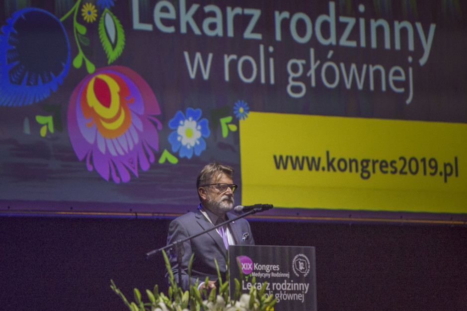 Jarosław Pinkas, Główny Inspektor Sanitarny, podczas XIX Kongresu Medycyny Rodzinnej ; FOT. KLRwP Łódź: prawie tysiąc lekarzy uczestniczy w kongresie medycyny rodzinnej