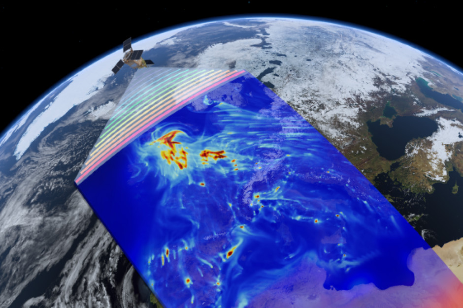 Satelita Sentinel-5P; FOT. Copernicus/ESA Leicester: powstaje satelitarna aplikacja monitorująca jakość powietrza