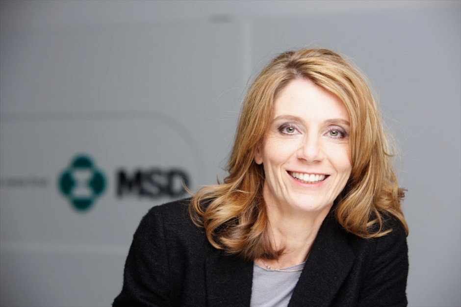 Gabriele Grom, wiceprezes MSD w Europie Środkowo-Wschodniej; FOT. Materiały prasowe Leczenie nowotworów jest uznawane na świecie za priorytet w ochronie zdrowia