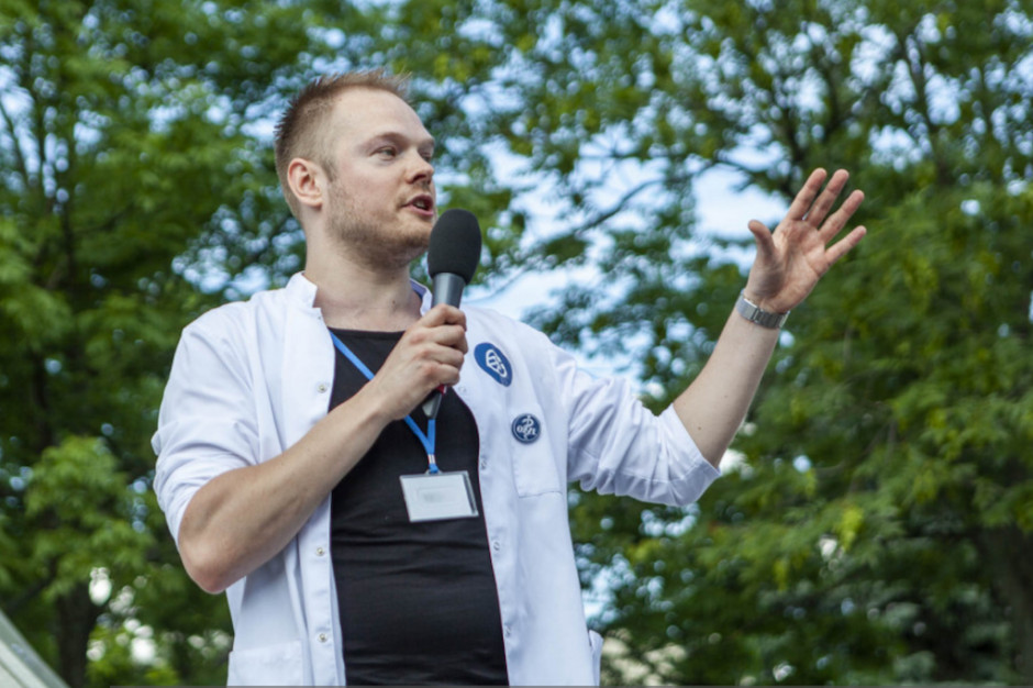Bartosz Fiałek, szefa kujawsko-pomorskiego OZZL; FOT. Arch. RZ Warszawa: samorząd lekarski o walce z mobbingiem w środowisku medycznym