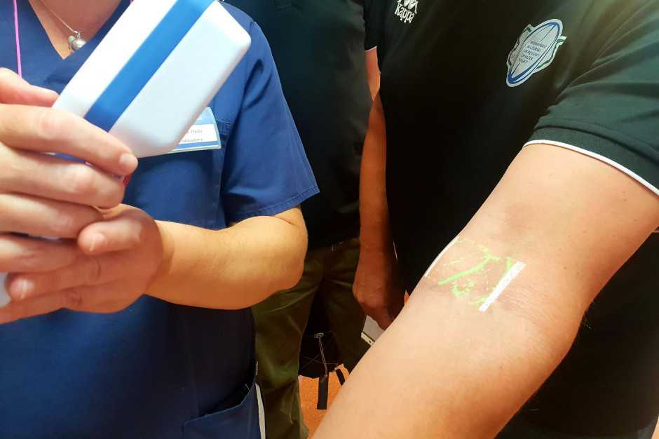 Wojewódzki Specjalistyczny Szpital Dziecięcy w Olsztynie otrzymał w darze skaner żył. Fot. Materiały prasowe Olsztyn: szpital dziecięcy otrzymał w darze skaner żył