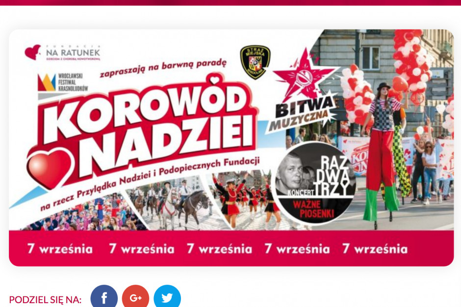 VIII Wrocławski Korowód Nadziei