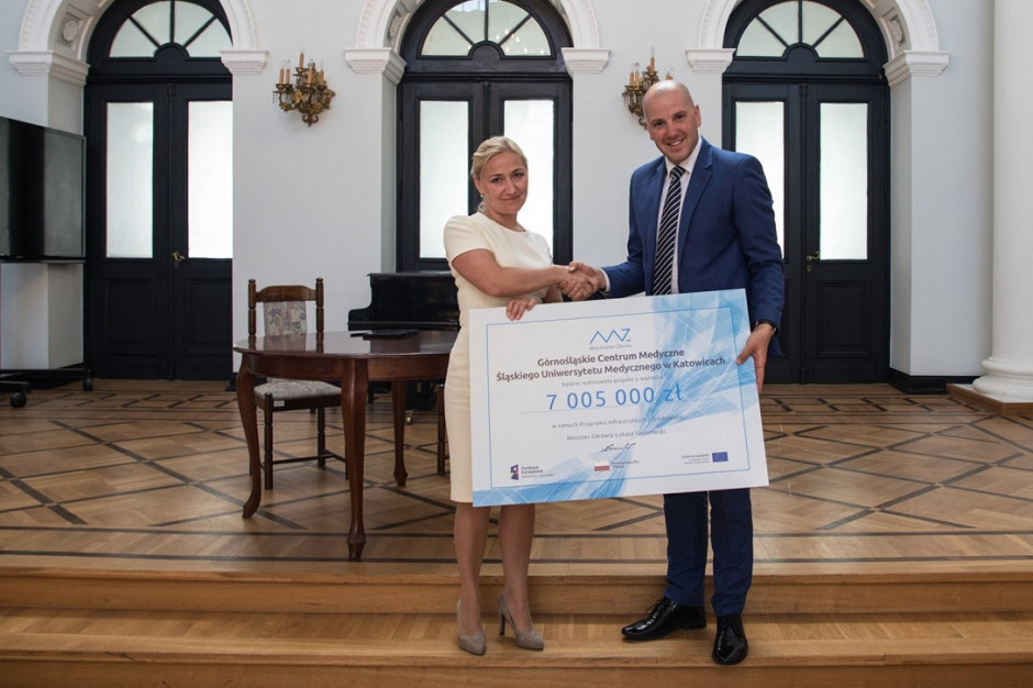 Fot. profil Szpital na Ochojcu na Fb Katowice: GCM otrzymało ministerialne wsparcie w wysokości 7 mln zł na zakup tomografu