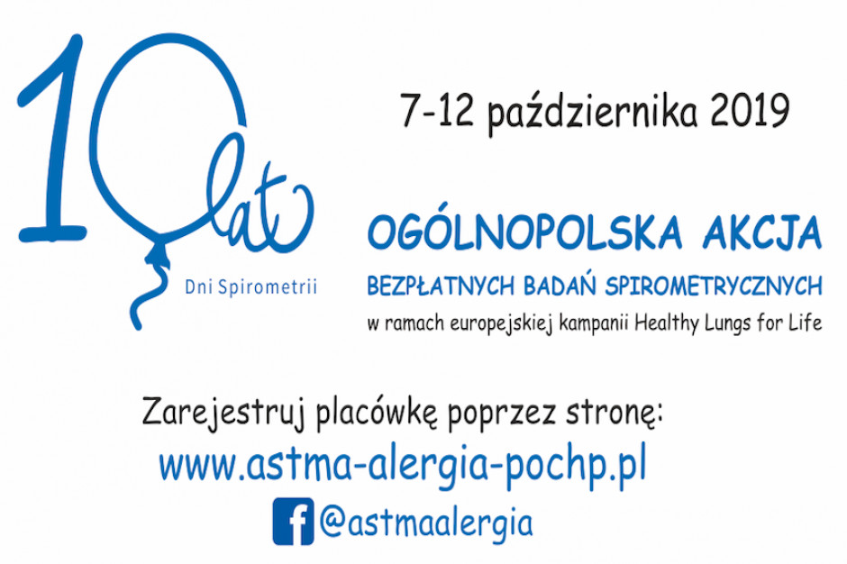 Fot. Materiały prasowe Dni Spirometrii już w październiku, organizatorzy zapraszają lekarzy...