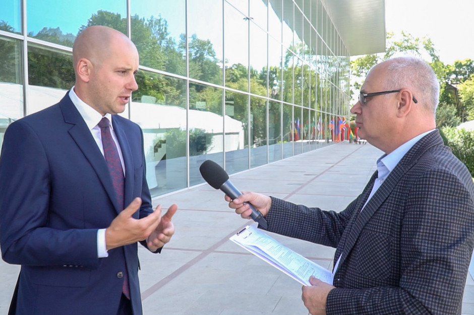 Wiceminister zdrowia Sławomir Gadomski w rozmowie z portalem rynekzdrowia.pl; FOT. PTWP Sławomir Gadomski: inwestycje muszą iść w parze z potrzebami zdrowotnymi