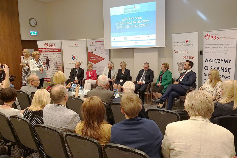 Sesj pacjentów hematoonkologicznych podczas XXVIII Zjazdu PTHiT; FOT. Materiały prasowe Łódź: sesja organizacji pacjentów na zjeździe hematologów i transfuzjologów