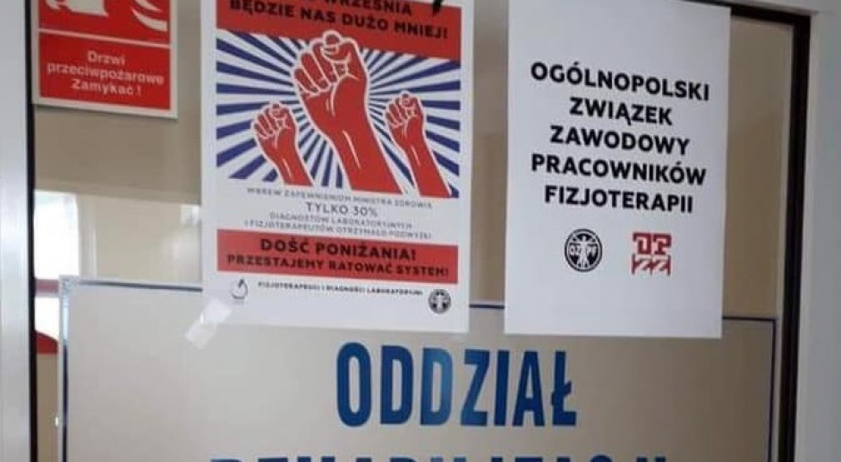 Łódź: fizjoterapeuci w Centrum Zdrowia Matki Polki widzą "wolę porozumienia"