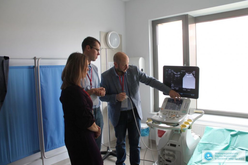 Gorzowskiej konferencji towarzysztły zajęcia praktyczne; FOT. WSzW w Gorzowie Wielkopolskim Gorzów Wlkp.: eksperci rozmawiali o stosowaniu ultrasonografii kontrastowej