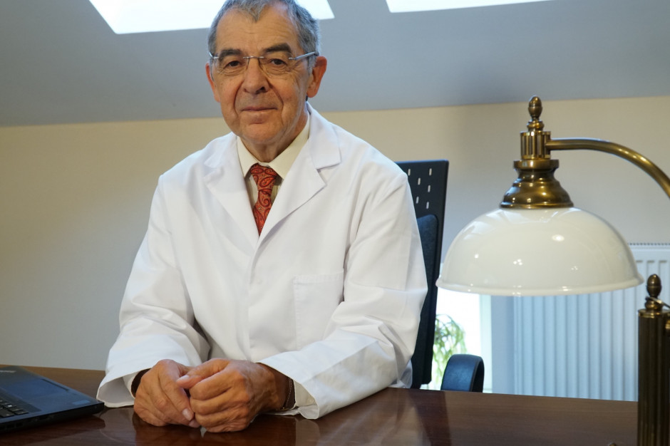 Prof. Edward Czerwiński. Fot PTWP Nowoczesna terapia osteoporozy jest dla polskich pacjentów praktycznie niedostępna