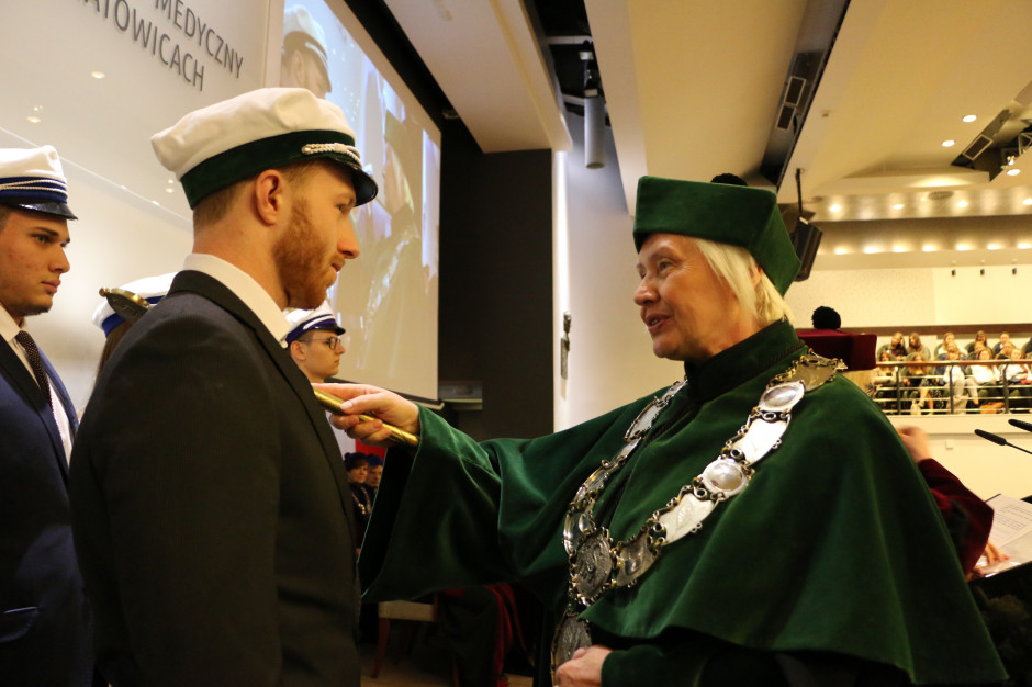 Studia na pierwszym roku rozpoczęło ponad 3 tys. osób. Fot. SUM/Bożena Langner Śląski Uniwersytet Medyczny zainaugurował rok akademicki
