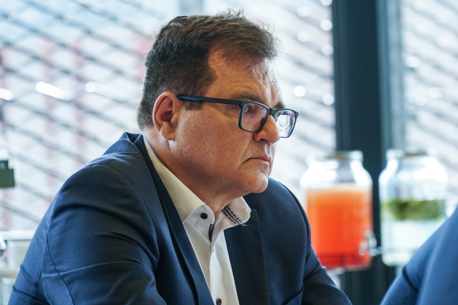 Prof. Krystian Wita, p.o. zastępcy dyrektora ds. lecznictwa w Górnośląskim Centrum Medycznym im. prof. Leszka Gieca Śląskiego Uniwersytetu Medycznego w Katowicach, konsultant wojewódzki w dz. kardiologii. Fot. PTWP/Michał Oleksy Pilotaż trombektomii mechanicznej w leczeniu udarów to ważne osiągnięcie