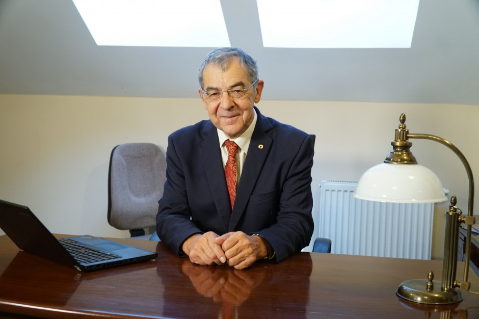 Prof. Edward Czerwiński. Fot. Michał Oleksy/PTWP Prof. Czerwiński: osteoporozę ma w Polsce ok. 2,7 mln osób, leczonych jest jedynie 10 proc.