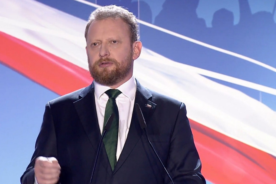 Minister zdrowia, Łukasz Szumowski na konwencji PiS w Opolu (28 września 2019 r.); FOT. Twitter Wyniki wyborów parlamentarnych: PiS zwycięża. Czy wygra także ochrona zdrowia?