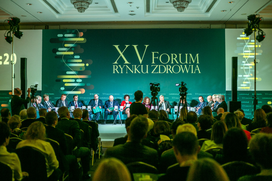 Fot. PTWP XV Forum Rynku Zdrowia: w tym kierunku trzeba zmieniać ochronę zdrowia