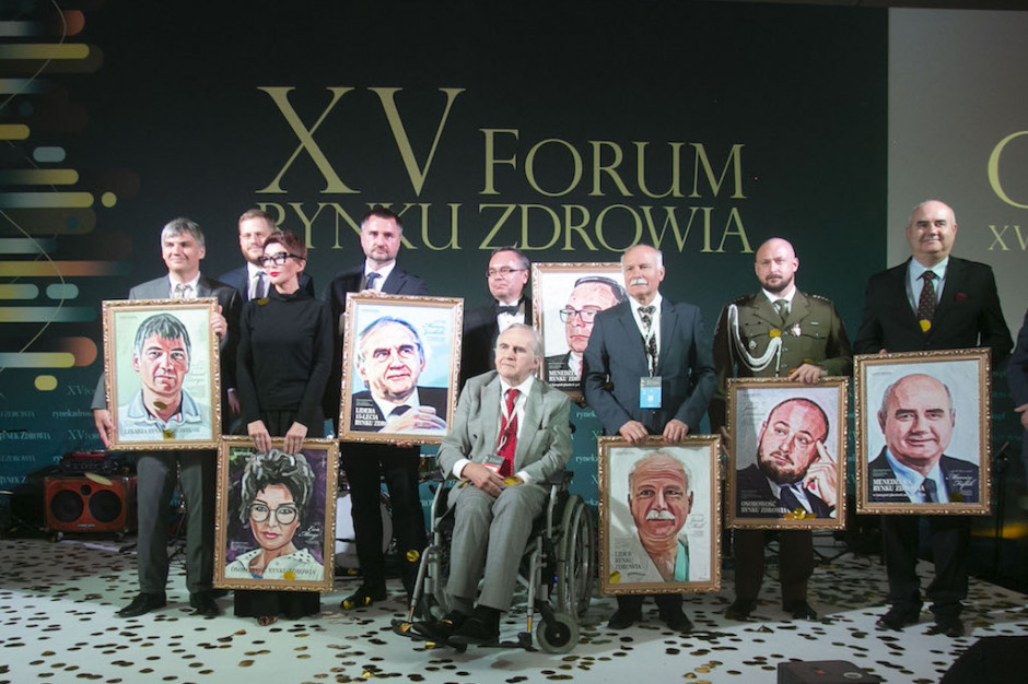 Laureaci Portretów Polskiej Medycyny 2019; FOT. PTWP Portrety Polskiej Medycyny: prof. Marian Zembala otrzymał tytuł Lidera 15-lecia Rynku Zdrowia
