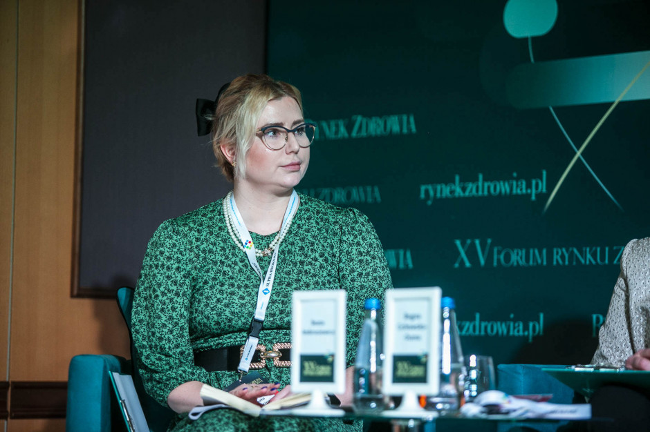 Beata Ambroziewicz, prezes Polskiej Unii Organizacji Pacjentów "Obywatele dla zdrowia", członek grupy sterującej All.Can Polska. Fot. PTWP W onkologii musimy poszukiwać rozwiązań dla szybszego udostępniania nowych terapii