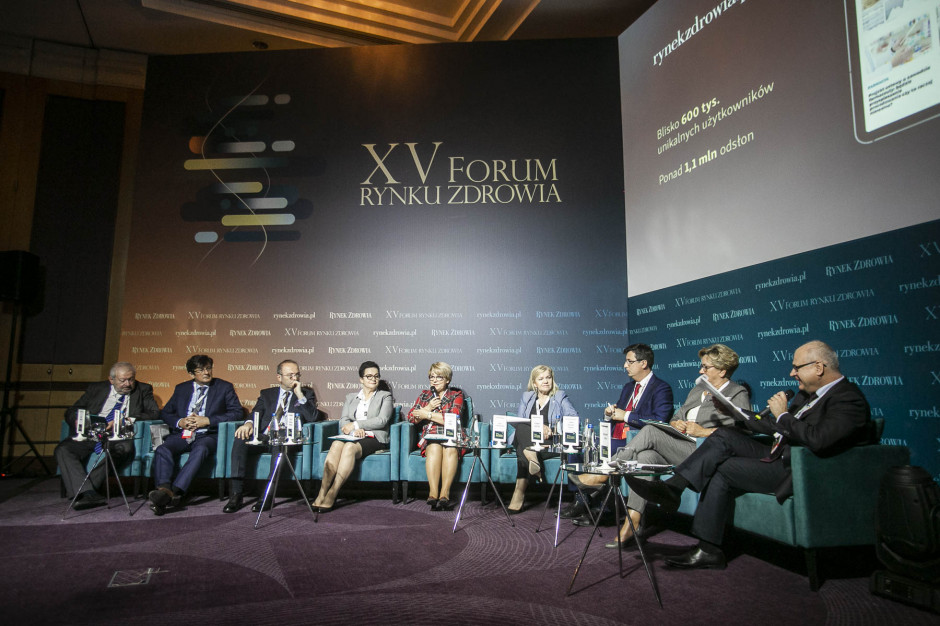XV Forum Rynku Zdrowia - sesja "Zawodu medyczne"; FOT. PTWP Samorządy zawodowe: stwórzmy narodowy program rozwoju i ochrony kadr medycznych