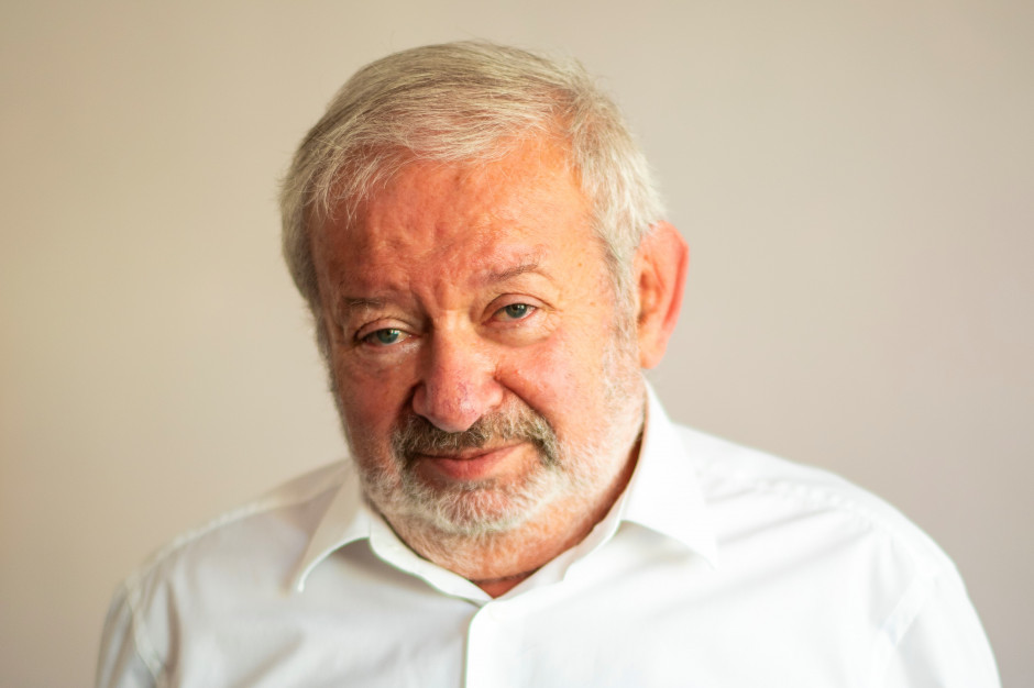 Jerzy Friediger. Fot. Szpital Specjalistyczny w Krakowie Gloria Medicinae dla dyrektora szpitala Jerzego Friedigera