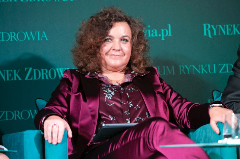 Anna Rulkiewicz, prezes Grupy LUX MED. Fot. PTWP LUX MED przejmuje warszawską Klinikę Głowy i Szyi Optimum