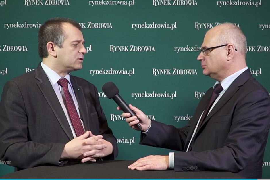 Tomasz Zieliński w rozmowie z Rynkiem Zdrowia; FOT. PTWP Wdrażane rozwiązania dotyczące e-zdrowia naprawdę warto konsultować z lekarzami